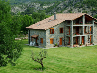 casa rural en el norte de los pirineos